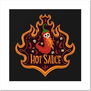 Hot Sauce Posters and Art